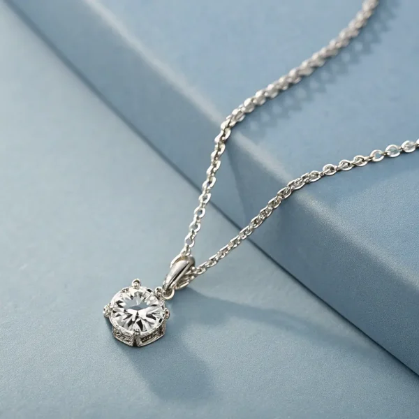 Diamond Solitaire Pendant
